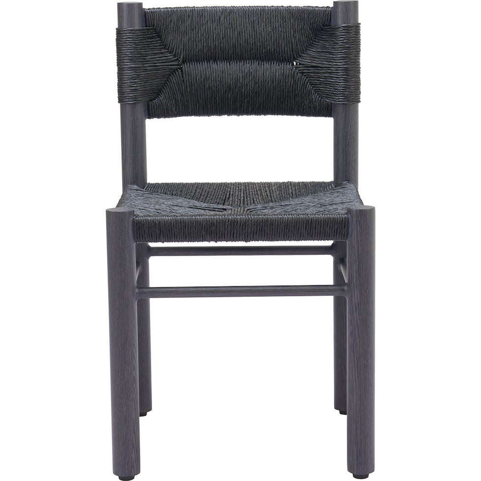 pelican black outdoor dining chair   