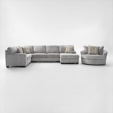 Broyhill Pembrey Sectional and Chair