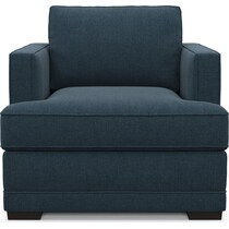 pembroke blue accent chair   