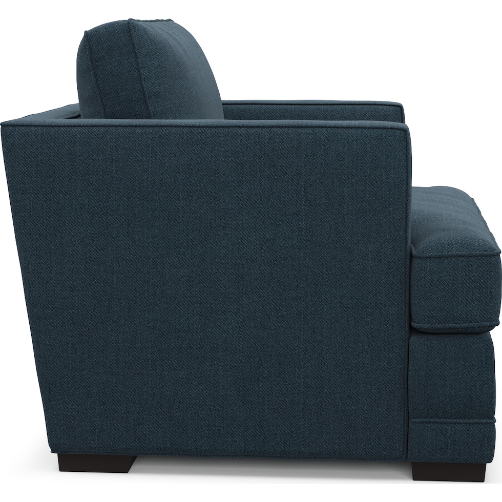 pembroke blue accent chair   