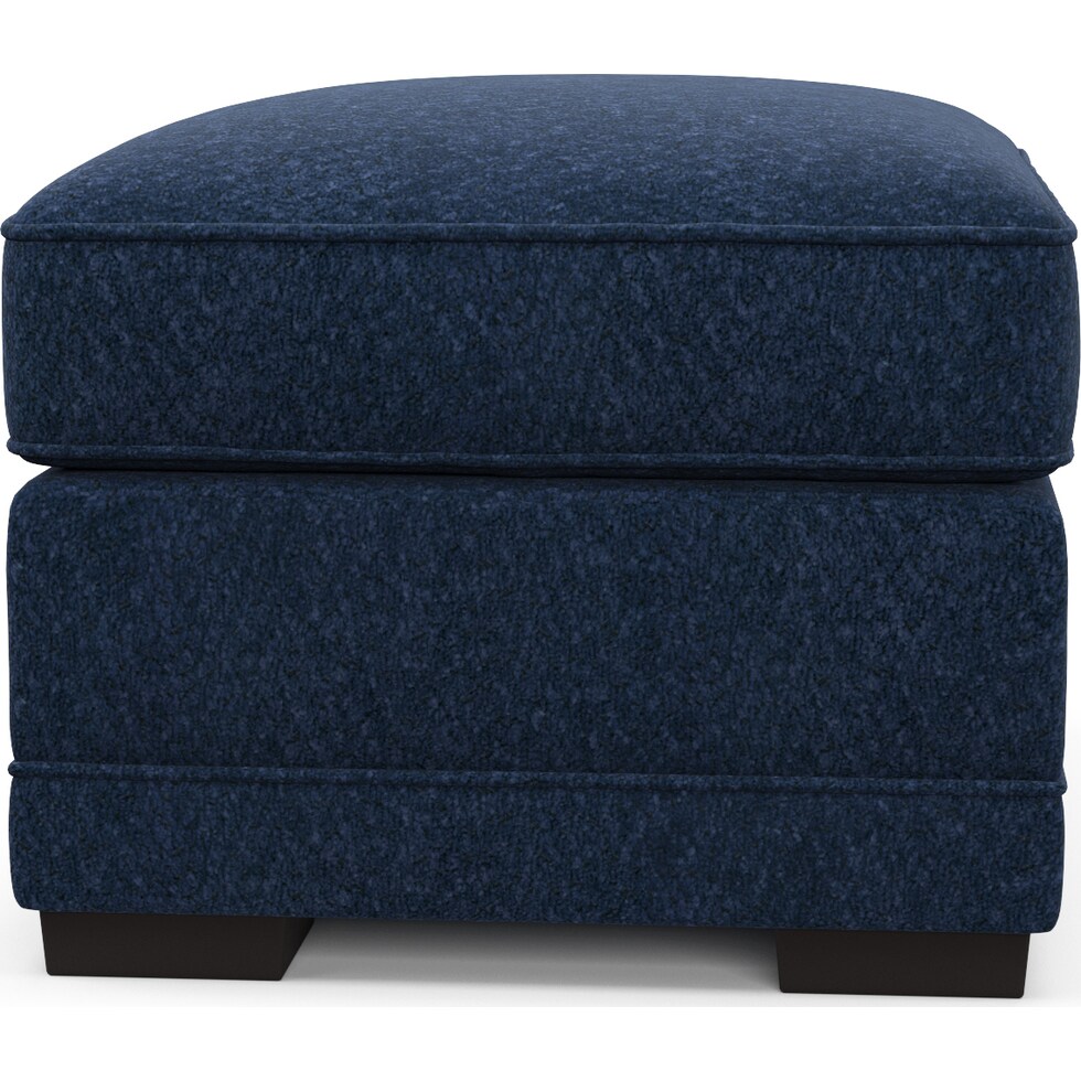 pembroke blue ottoman   