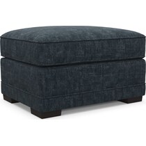 pembroke blue ottoman   