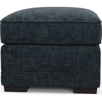 pembroke blue ottoman   