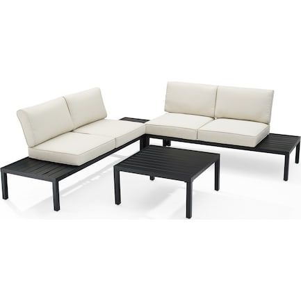 Pembroke 4-Piece Outdoor Sectional Set