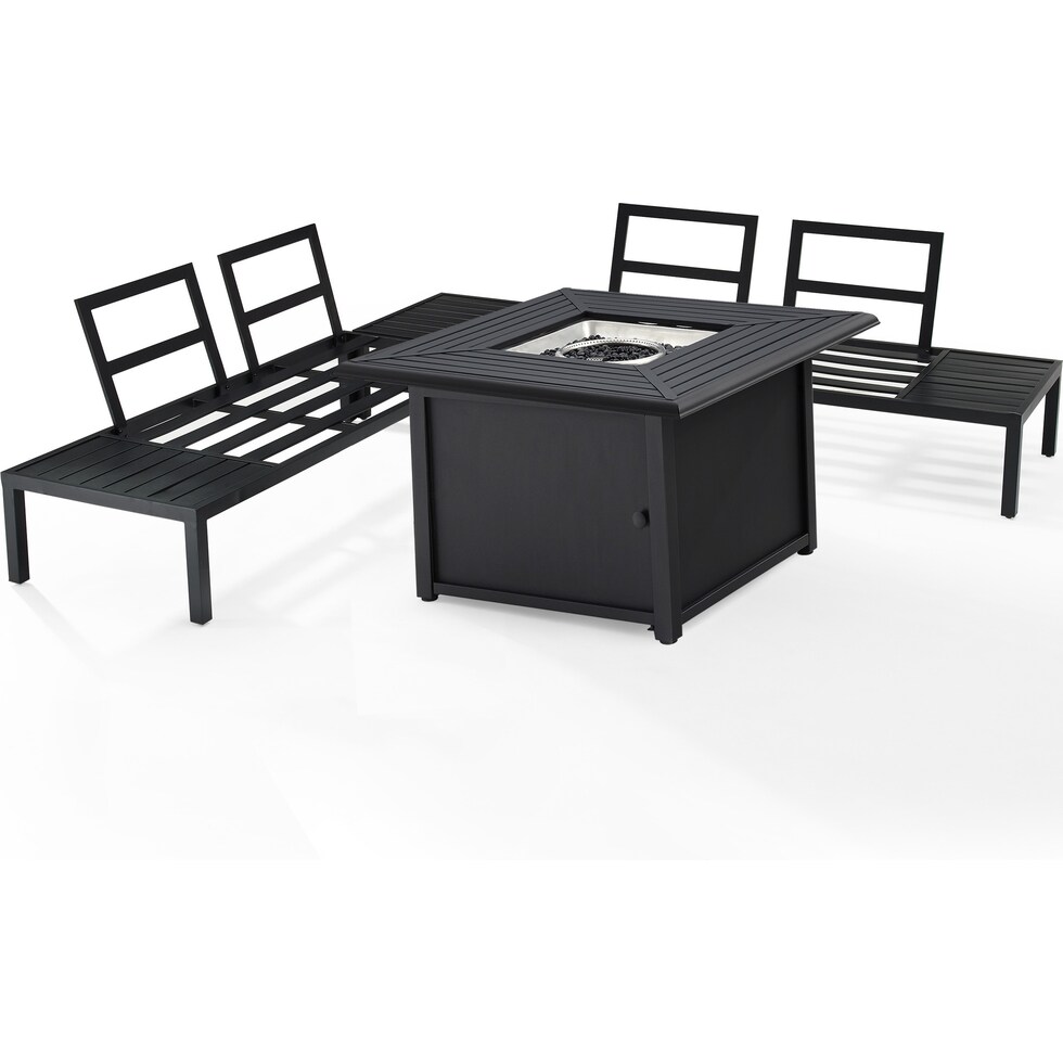 pembroke creme outdoor sectional set   