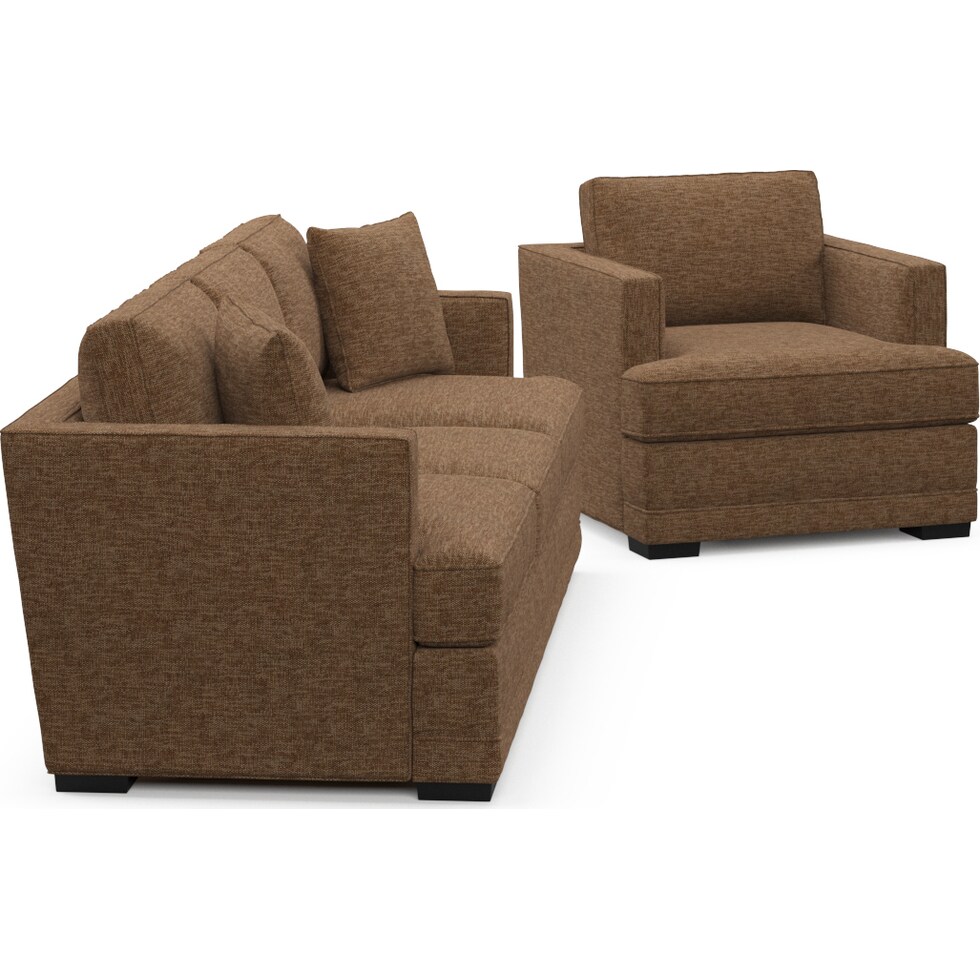 pembroke dark brown  pc living room   