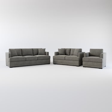Pembroke Sofa, Loveseat, and Chair Set