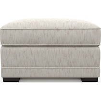 pembroke gray ottoman   
