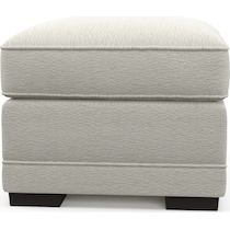 pembroke gray ottoman   