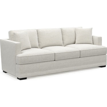 Pembroke Foam Comfort Sofa and Loveseat Set - Bantu Pearl