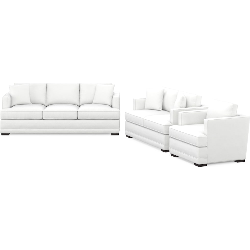 pembroke white  pc living room   