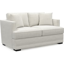 pembroke white loveseat   