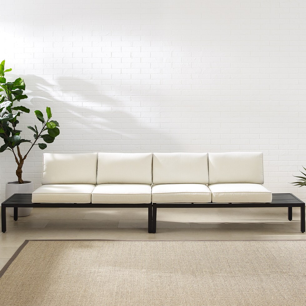 pembroke yellow outdoor sectional set   