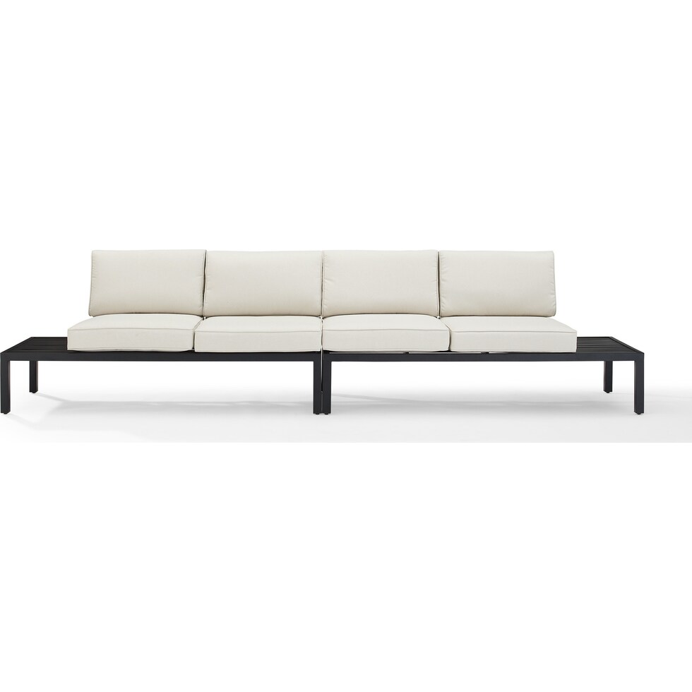 pembroke yellow outdoor sectional set   