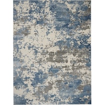 pembrook blue area rug  x    