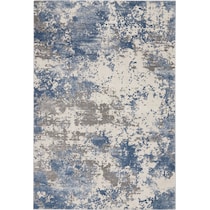pembrook blue gray area rug  x    