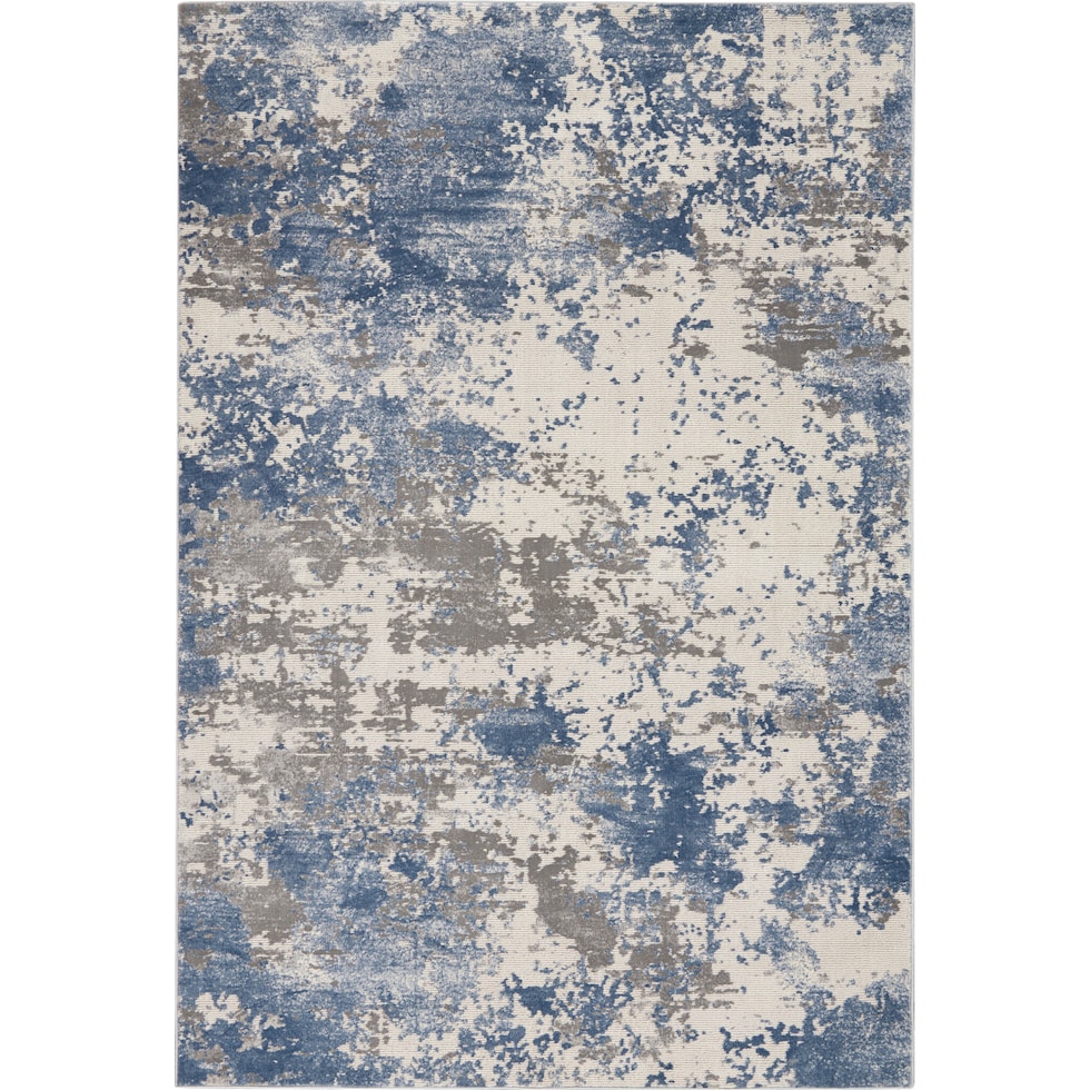 pembrook blue gray area rug  x    