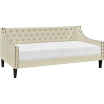 penelope neutral twin daybed   