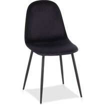 penny black dining chair   