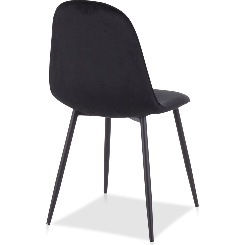 penny black dining chair   