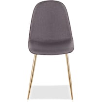 penny gray dining chair   