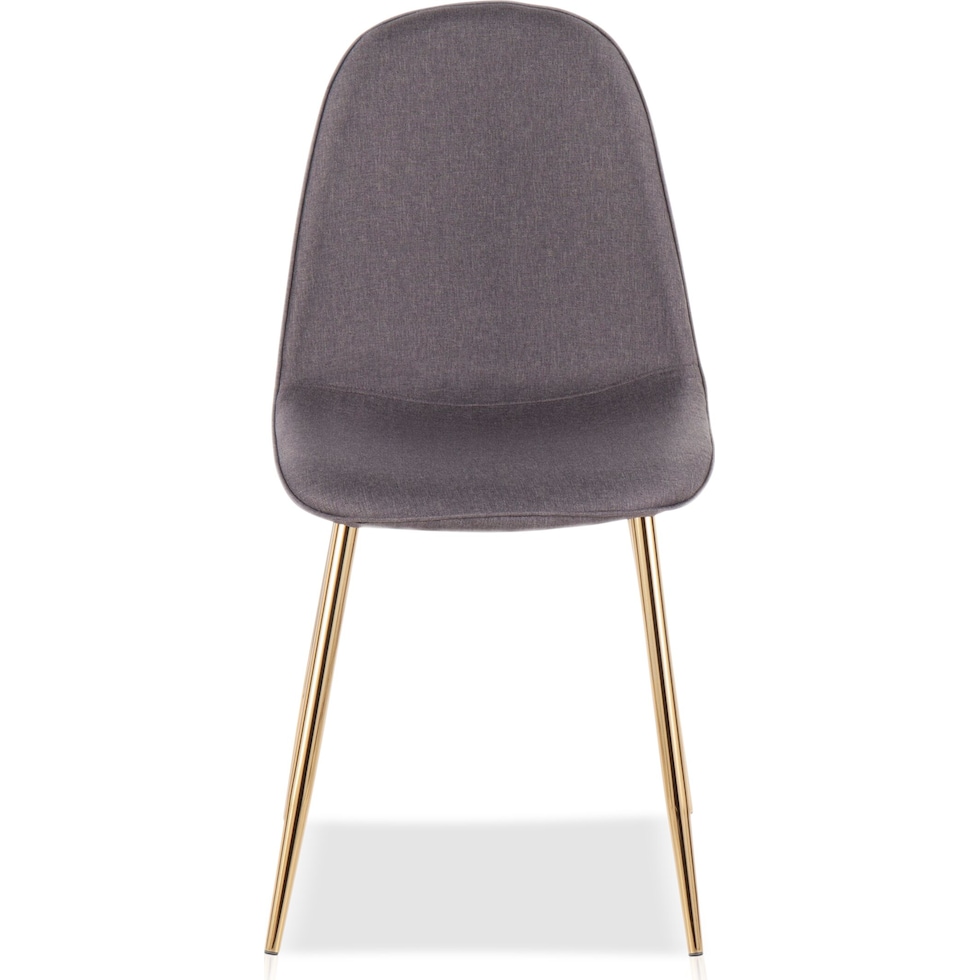 penny gray dining chair   