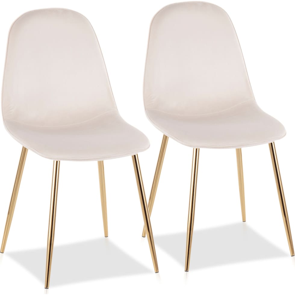 penny white dining chair   