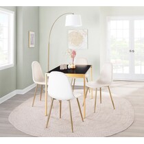 penny white dining chair   