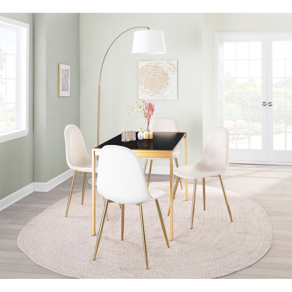penny white dining chair   