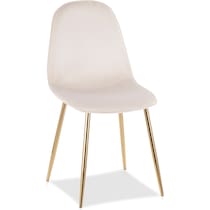 penny white dining chair   