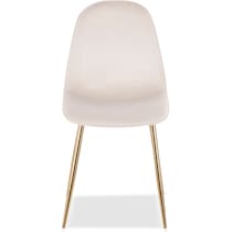 penny white dining chair   