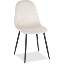 penny white dining chair   