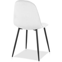 penny white dining chair   