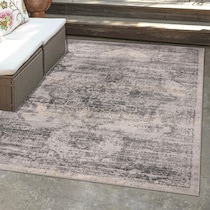 pennyroyal gray cream area rug  x    