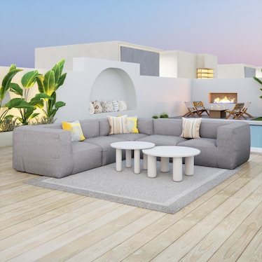 Pensacola Outdoor Armless Chair