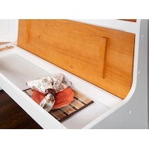 pent white corner nook   