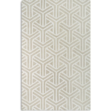 Percy 5 X 8 Area Rug - Ivory