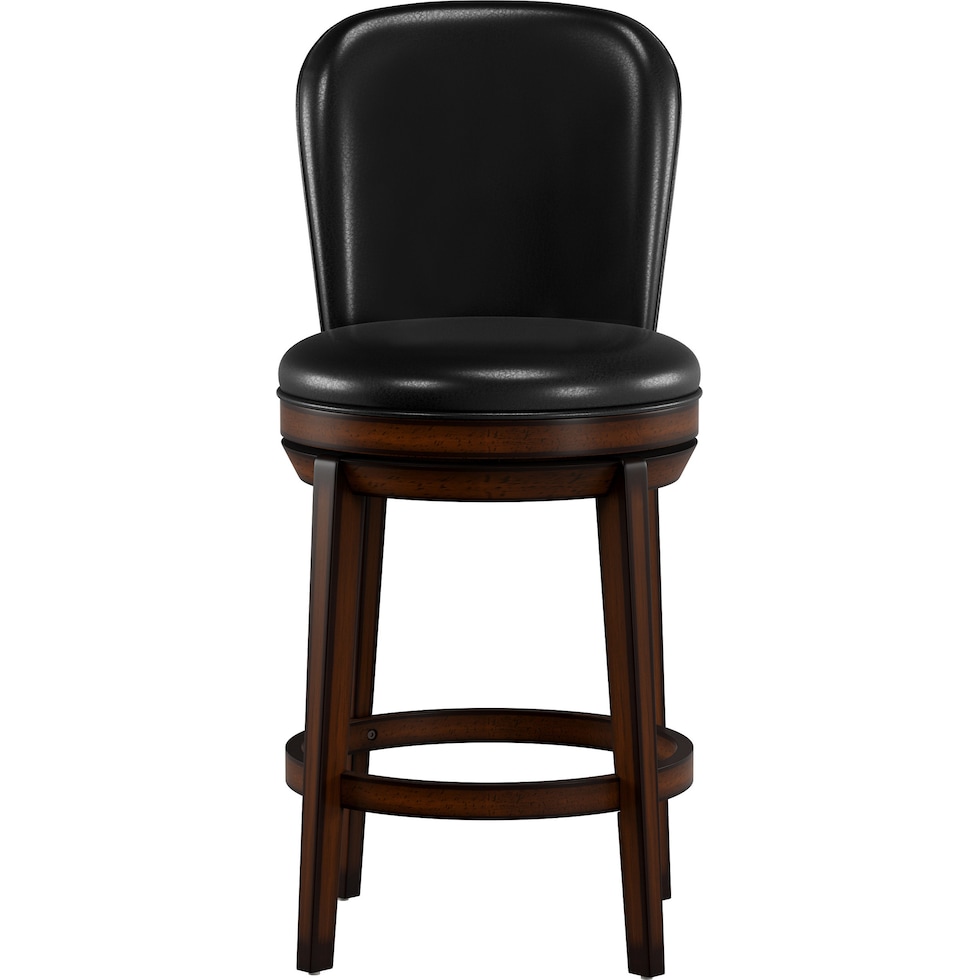 periphia dark brown counter height stool   