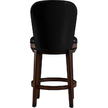 periphia dark brown counter height stool   