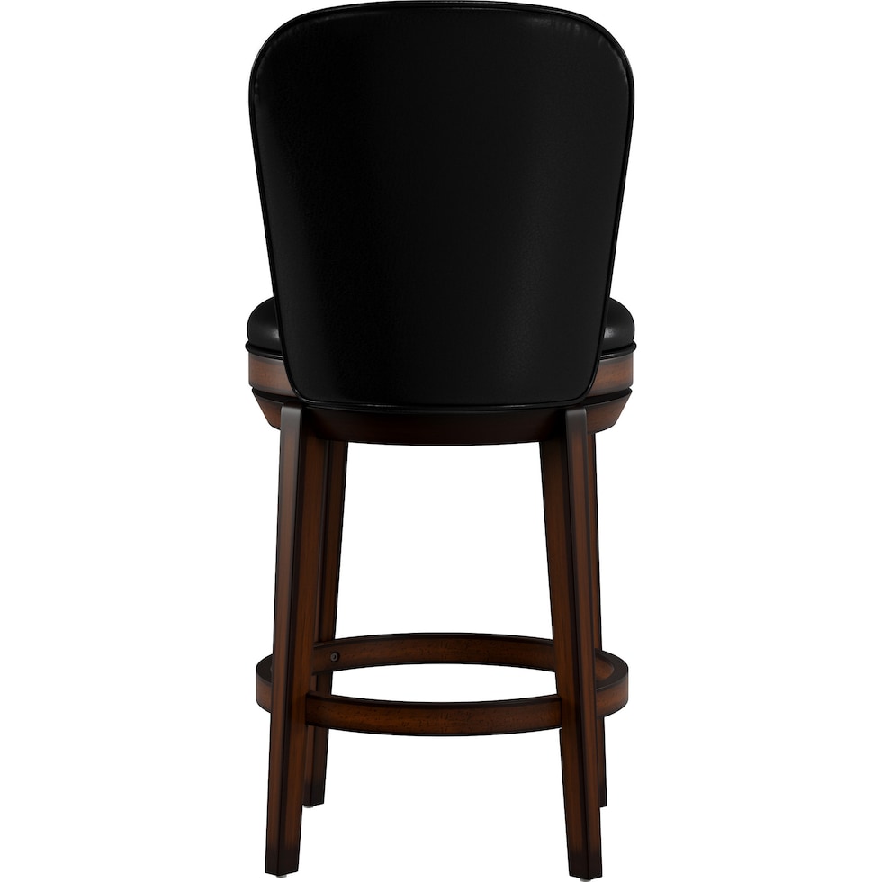 periphia dark brown counter height stool   