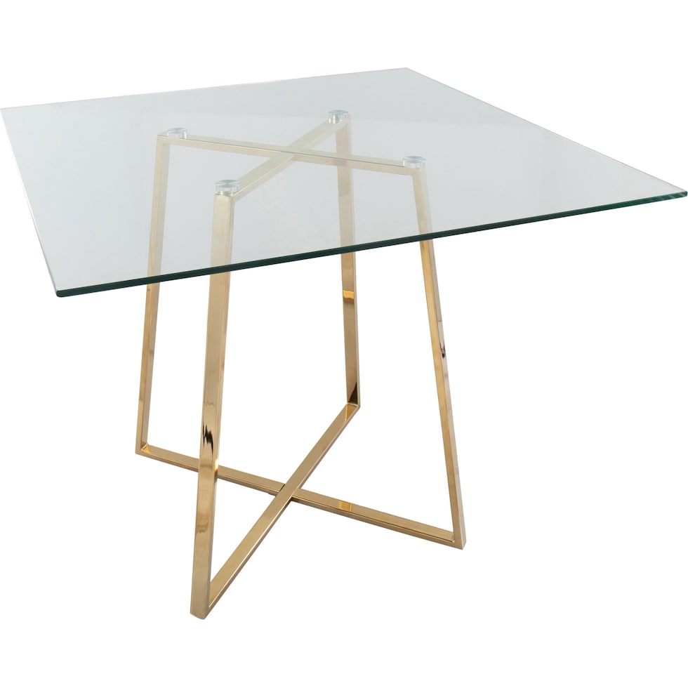 perkins gold dining table   