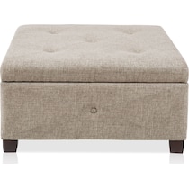 perris light brown ottoman   