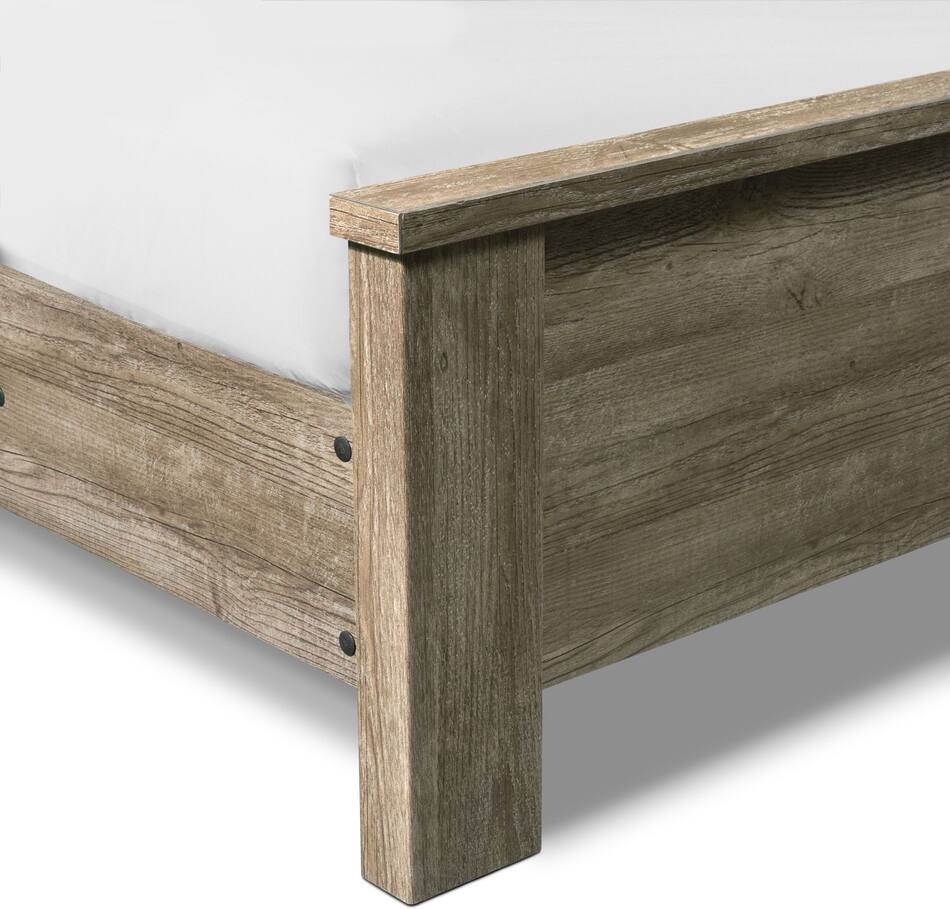 Perry 5Piece Bedroom Set with Dresser and Mirror Value City Furniture