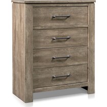 perry light brown  pc queen bedroom   