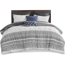 persia gray king california king bedding set   