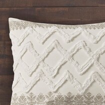 persia light brown king california king bedding set   