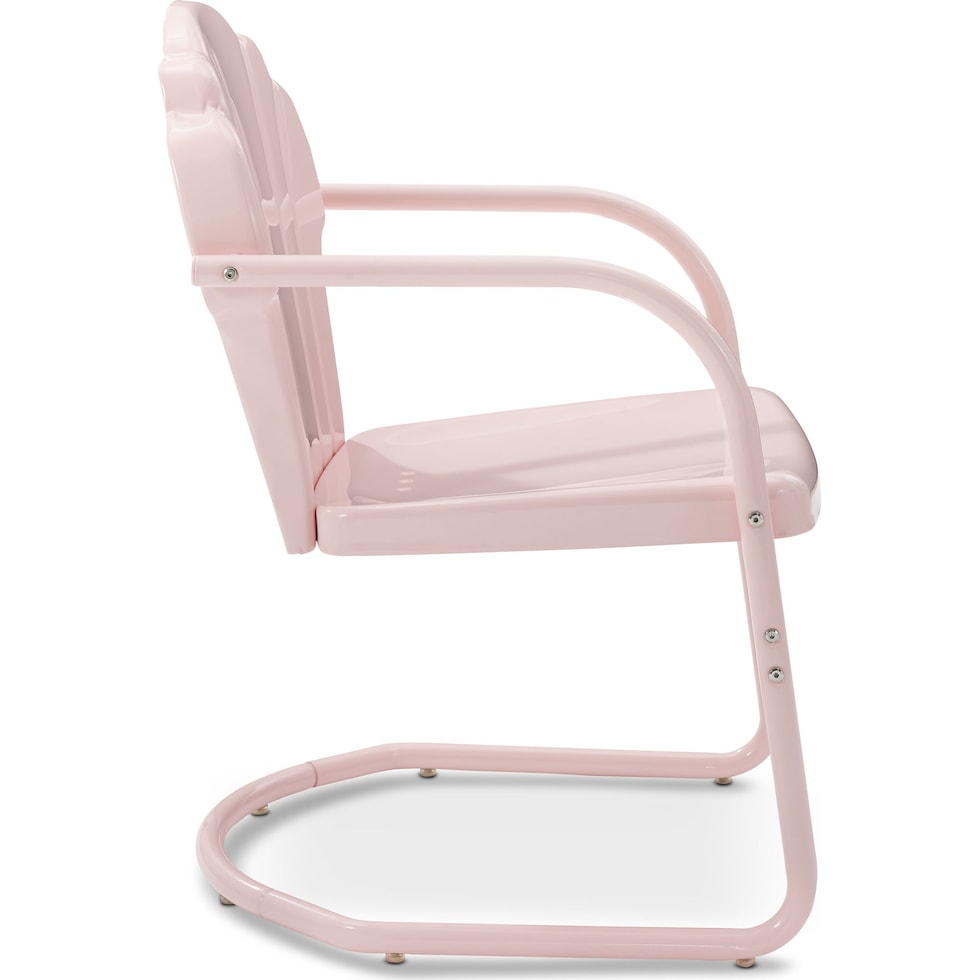 petal pink outdoor chair   