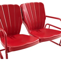 petal red outdoor dinette   