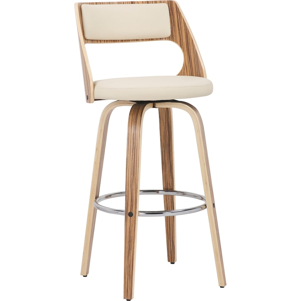 petra zebra bar stool   