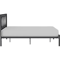 petunia gray king bed   